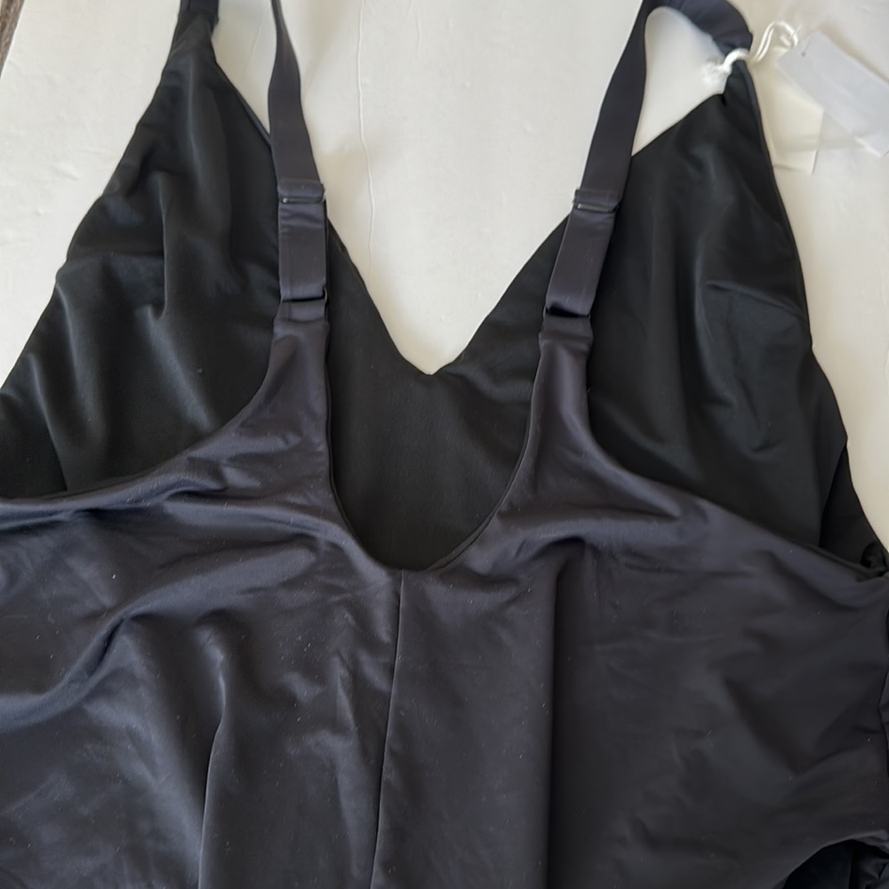 GOOD American Lounge One Piece Black Swimsuit Size 3XL - Picture 7 of 10